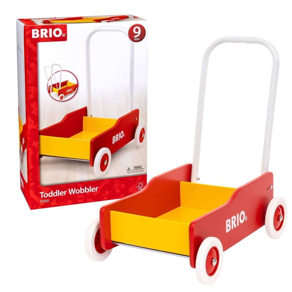 Amazon.co.jp: BRIO 木製レール 知育玩具 手押し車 レッド 対象年齢 9